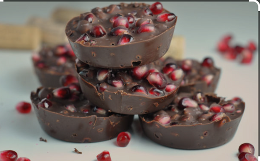 Tangerine Pomegranate DIY Chocolate