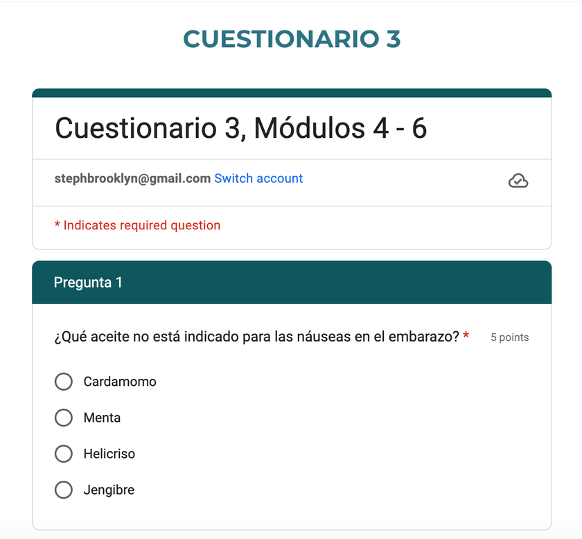 Certificación Aromabirth Essentials (Español)