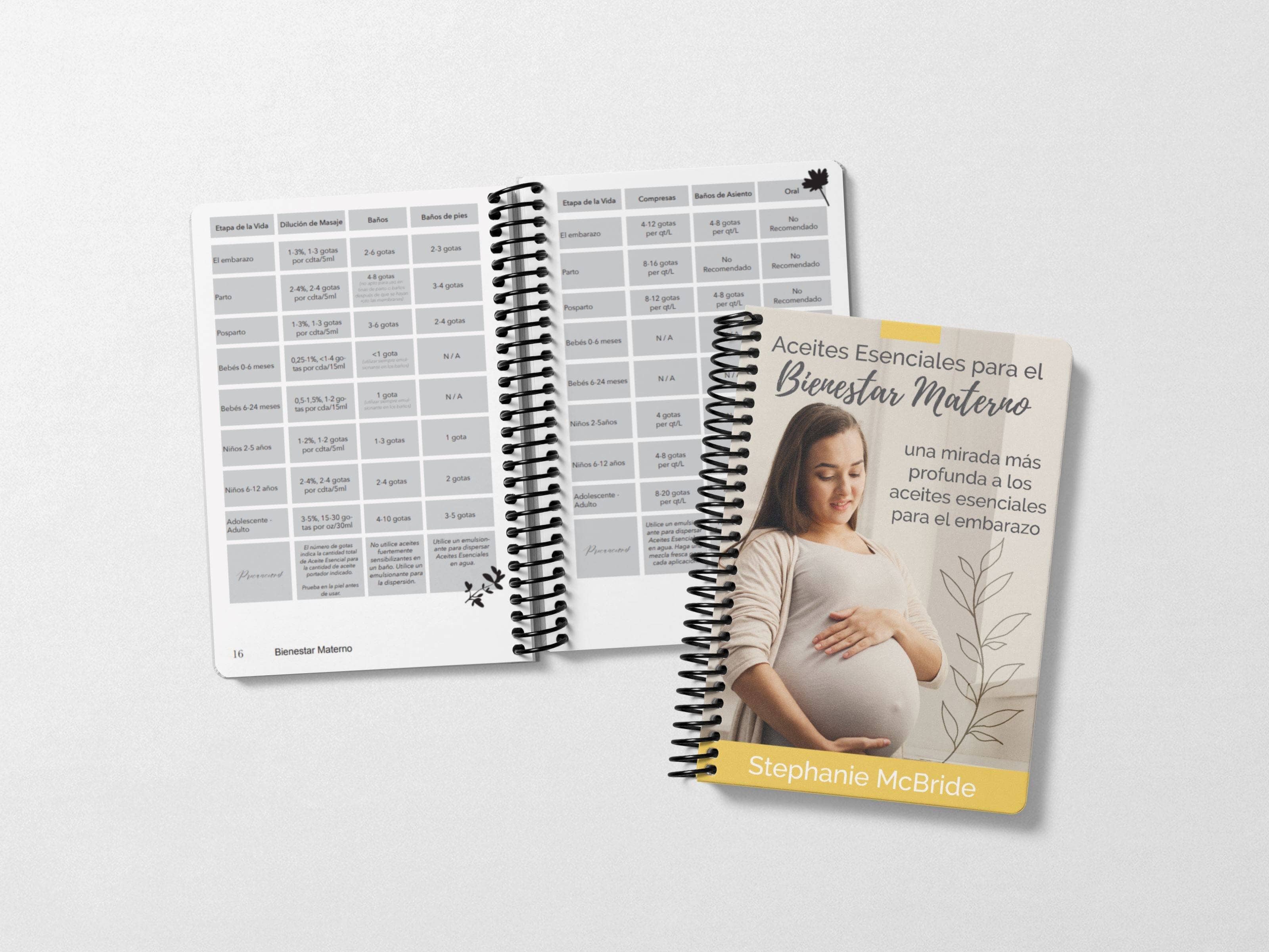 Spanish Essential Oils for Maternal Wellness (Digital Version) Books Your Oil Tools