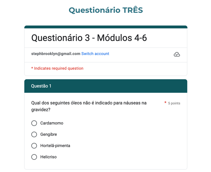 Certificação Aromabirth Essentials (Português)